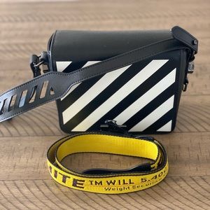 Dish two-tone crossbody bag